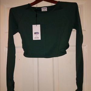 Whitney Simmons x GS Long sleeve crop top - Amazon